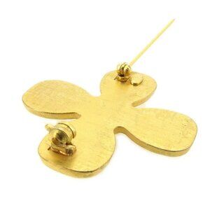 CHANEL Brooch gold Women Authentic secondhand